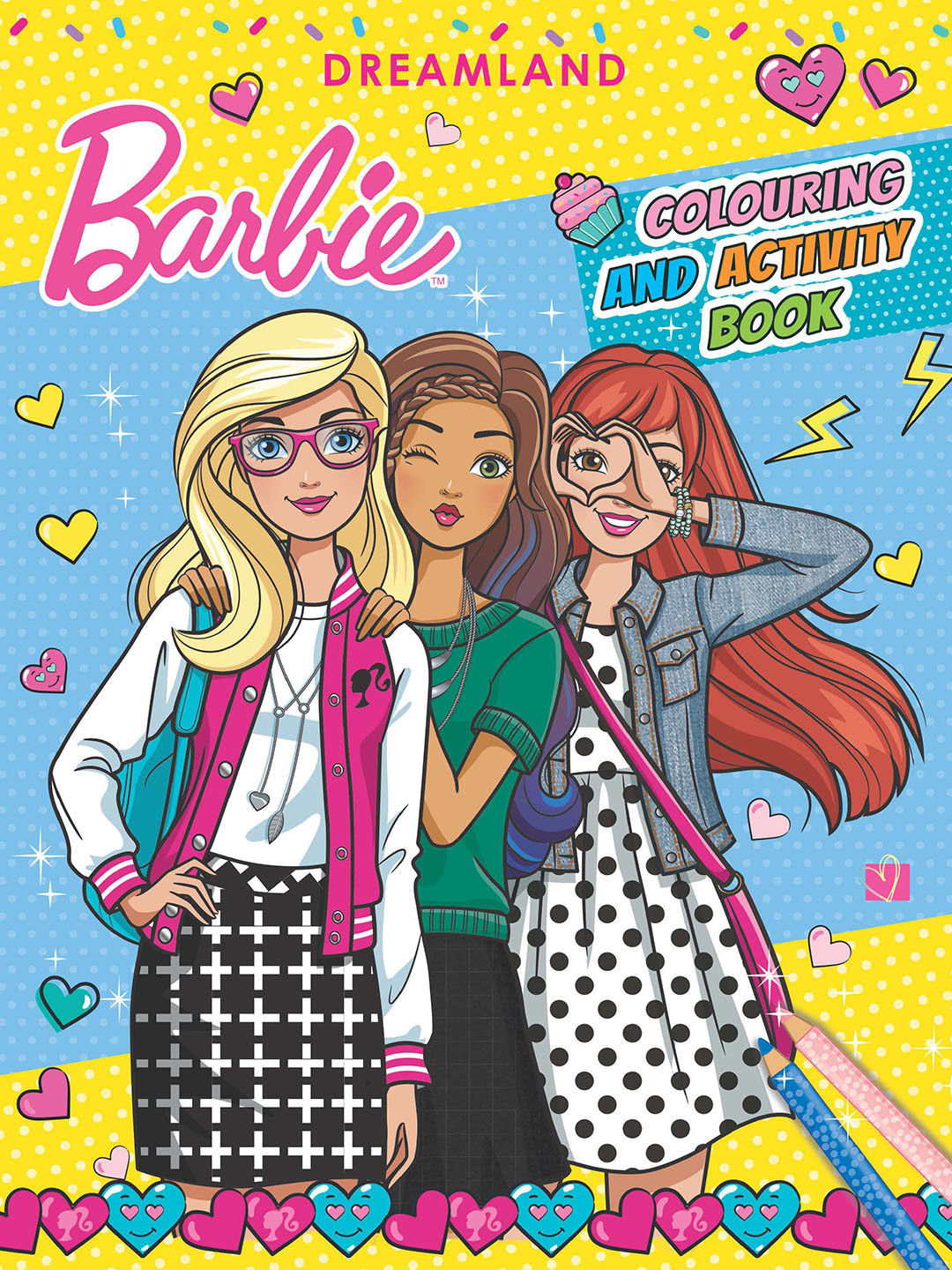 Dreamland Kids Barbie Colouring and Activity Book
