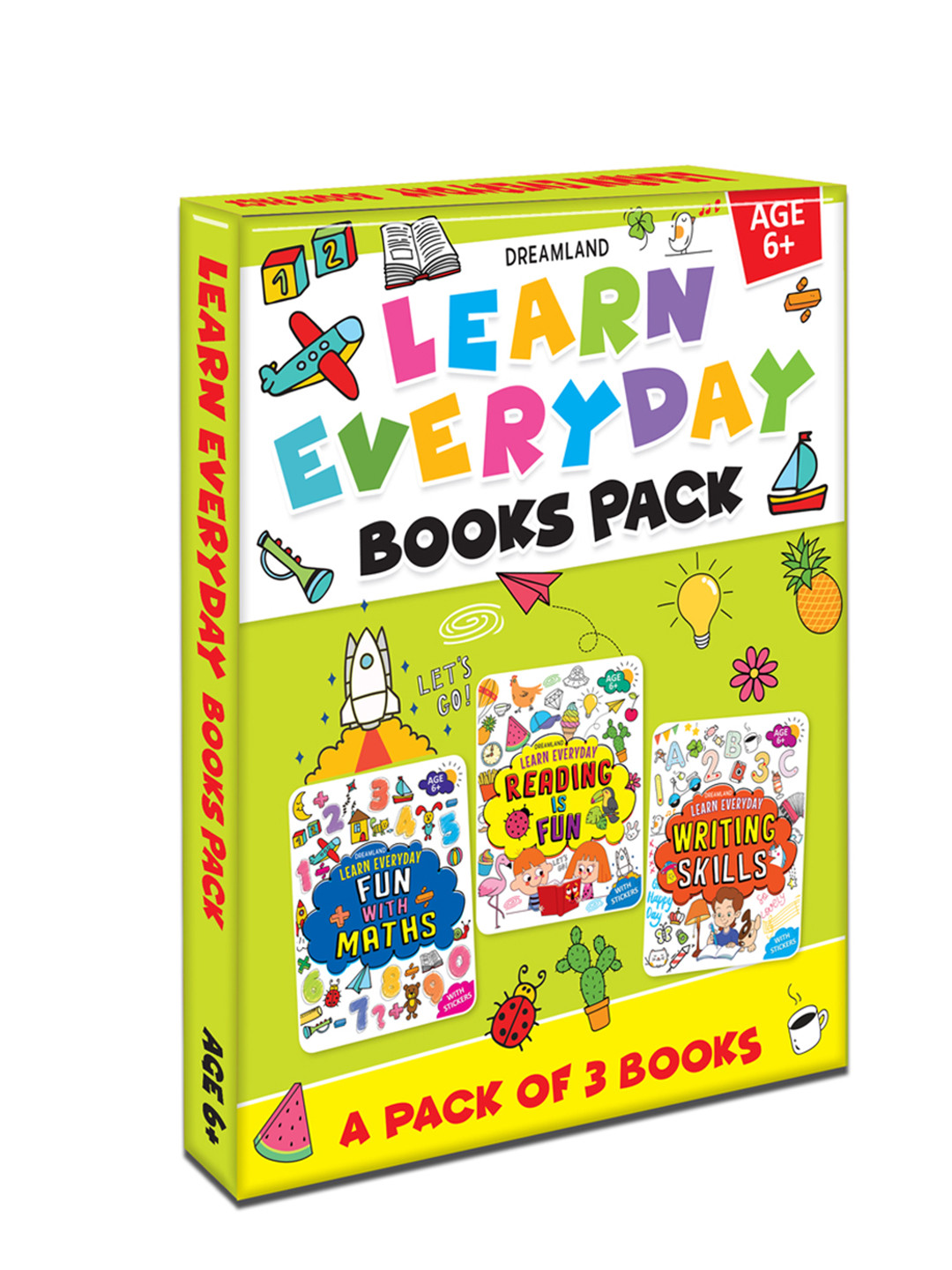 Dreamland Kids Set Of 3 Learn Everyday Books