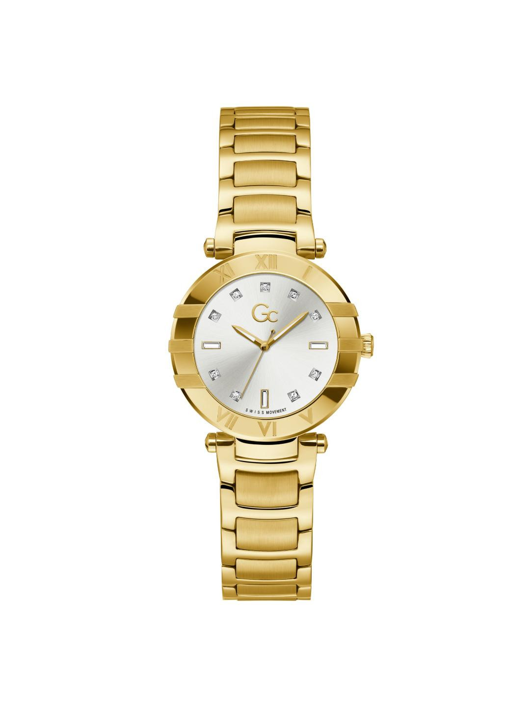 GC GUESS COLLECTION Cruise White Round Dial Women Quartz Analog Watch - Z03003L1MF