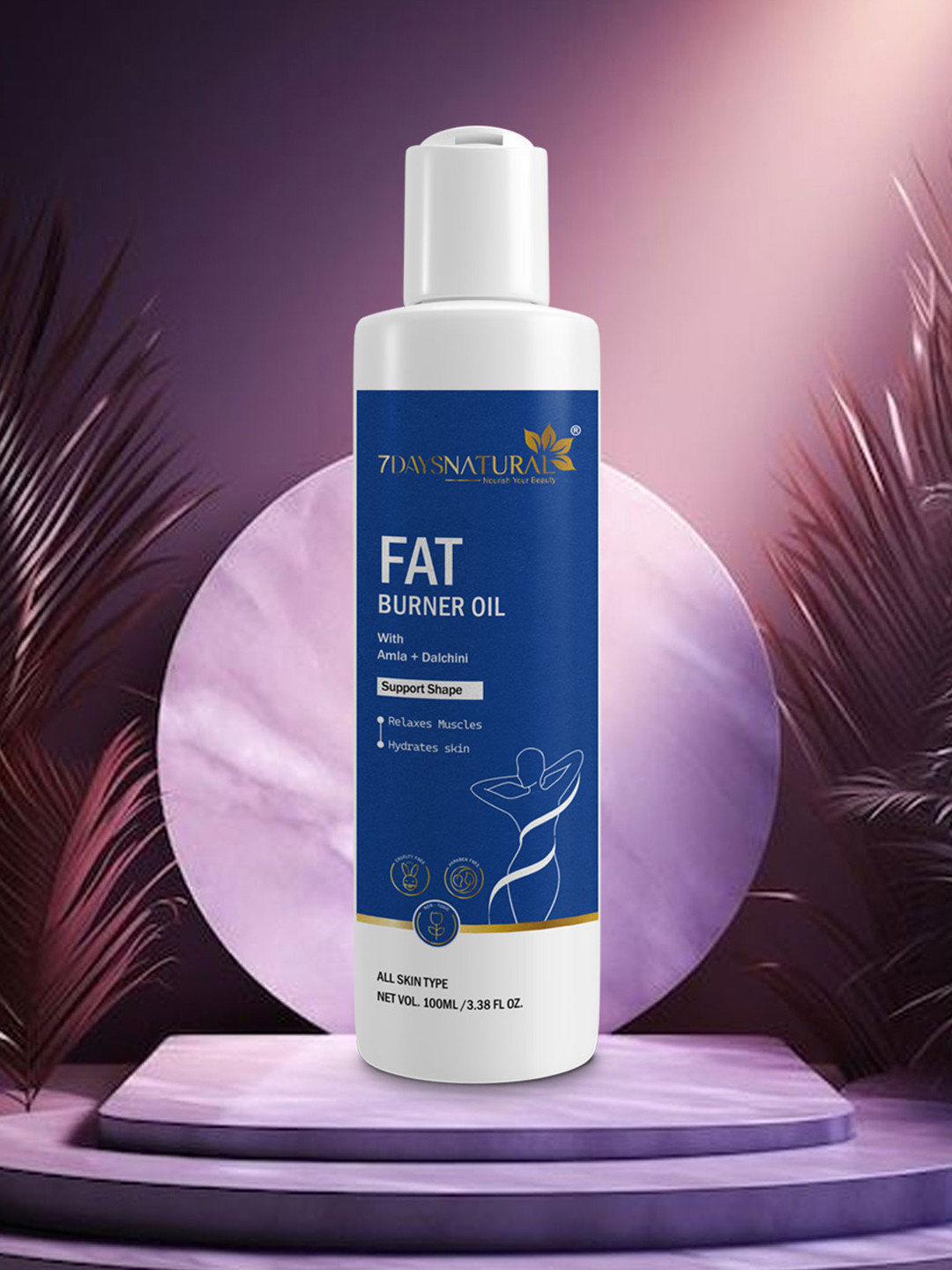 7DAYSNATURAL Feel Of Nature Fat Burner Oil - 100ml