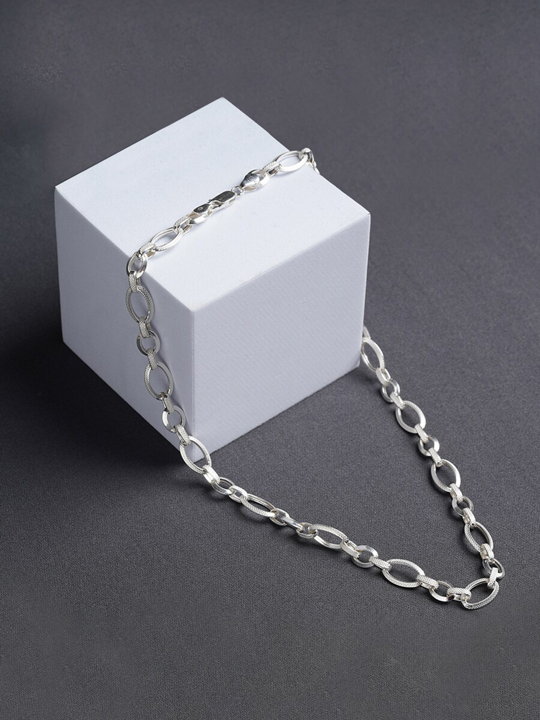 ORIONZ Men Sterling Silver Link Chain