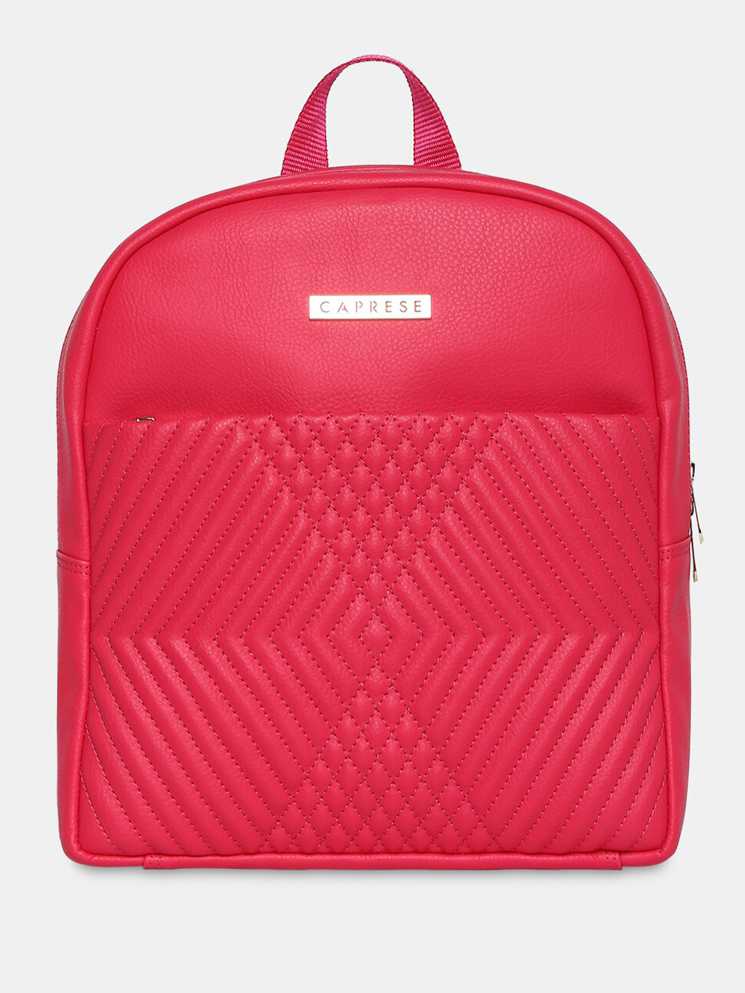 Caprese Leo Women Fuchsia Medium Backpack