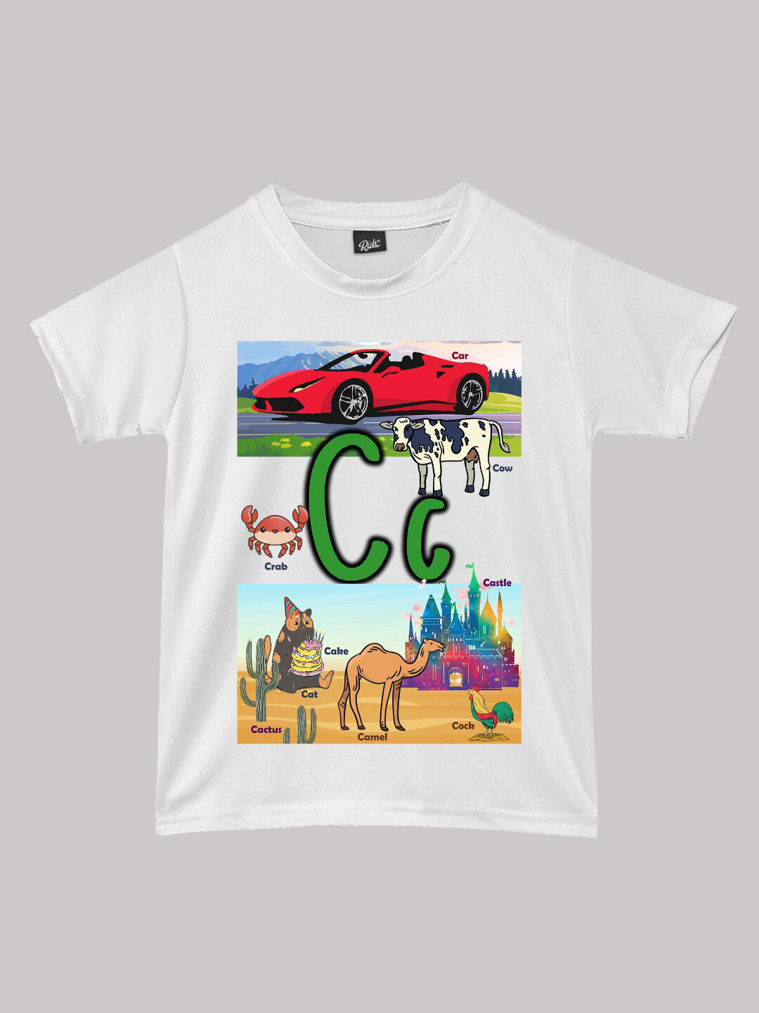 RISH Boys Alphabet C Printed T-shirt