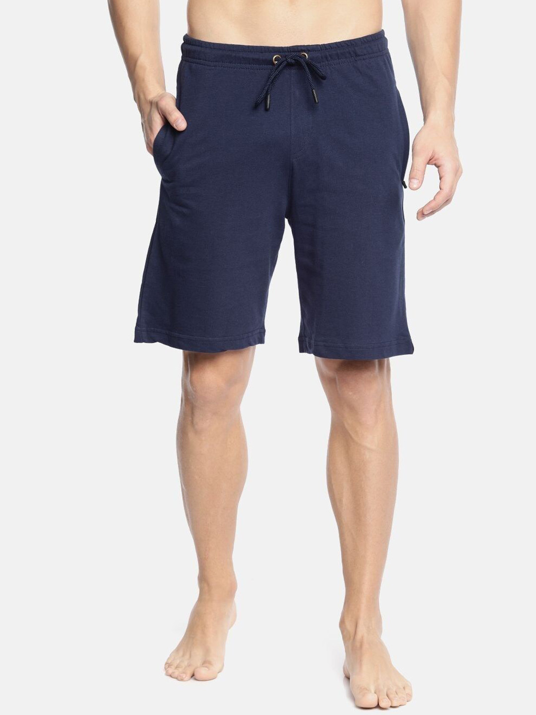 Bareblow Men Cotton Knee Length Shorts