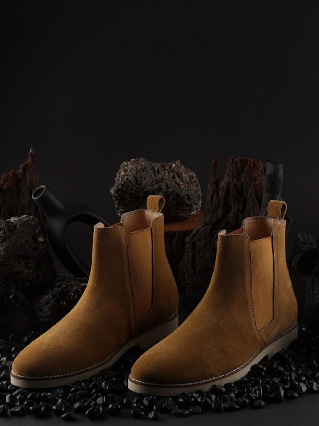 Buy GRIFFIN Men Mid Top Suede Chelsea Boots Boots for Men 25869716 Myntra