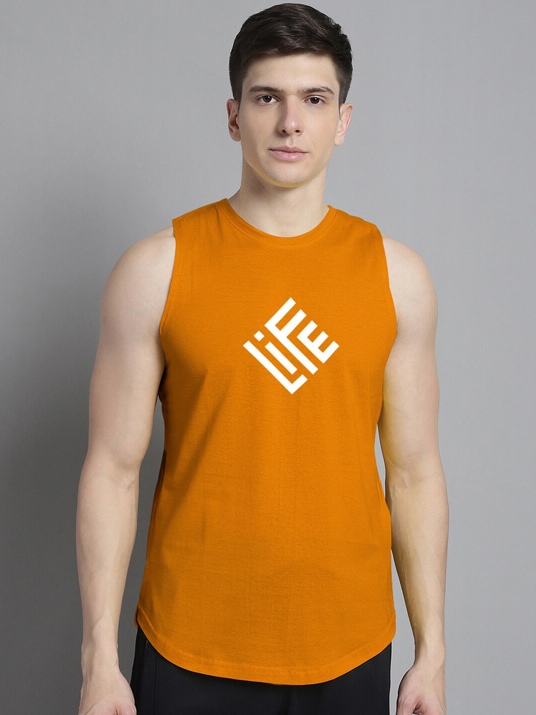 FBAR Printed Bio-Wash Pure Cotton Innerwear Vests 1011FBAE402-26-XS