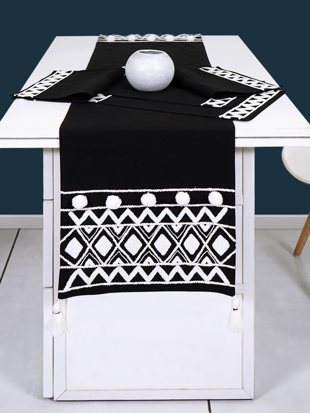 Ode & Cleo Geometric Printed Table Mats