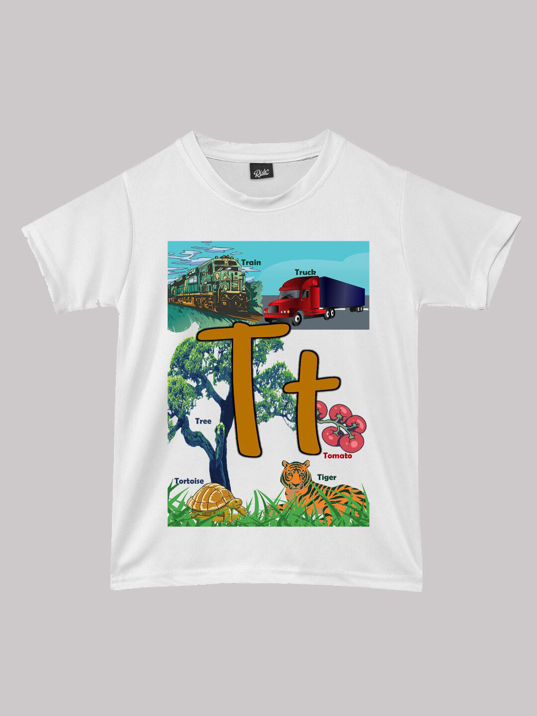 RISH Boys Alphabet Printed T-shirt