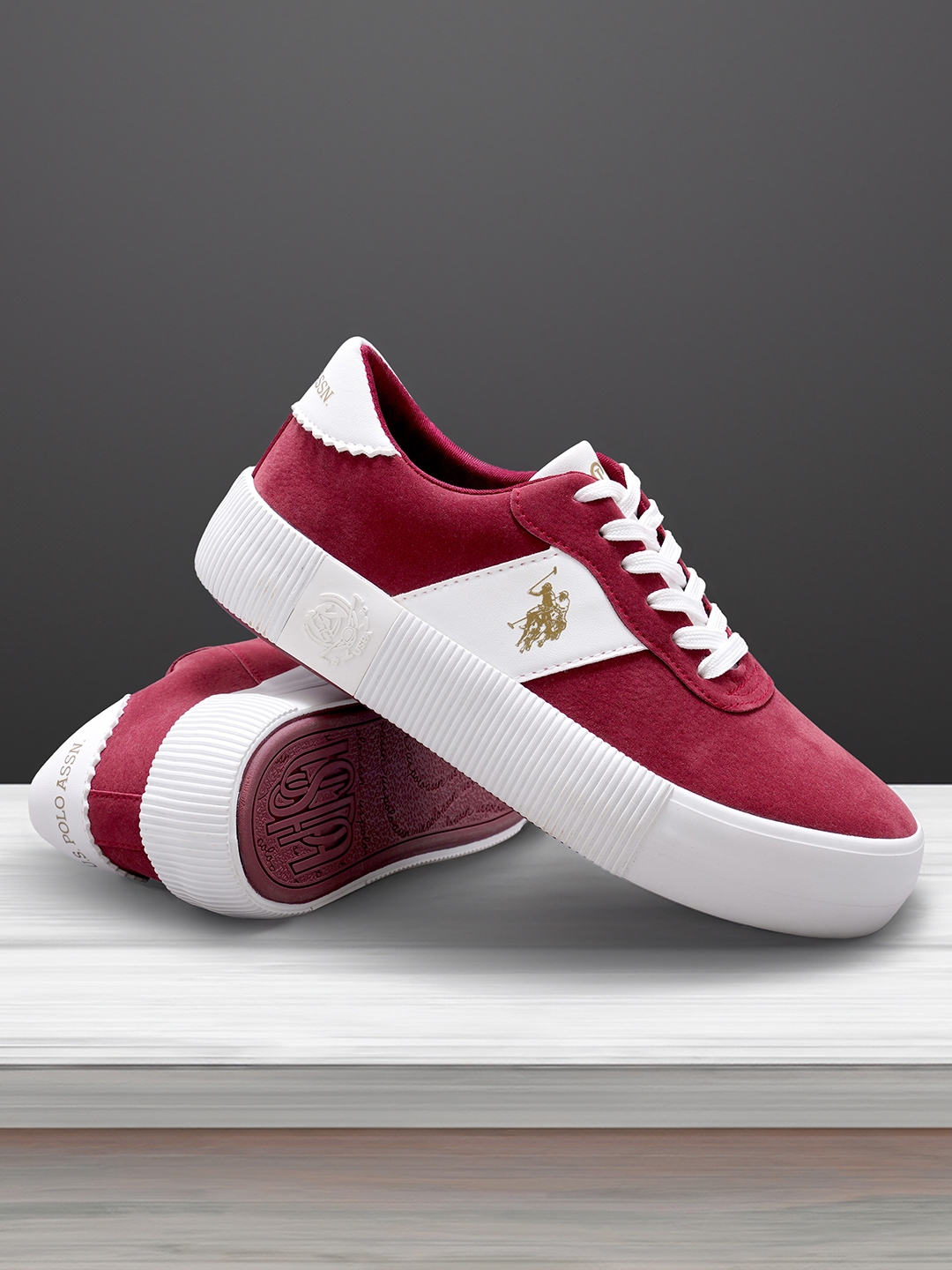 Burgundy polo shoes new arrivals