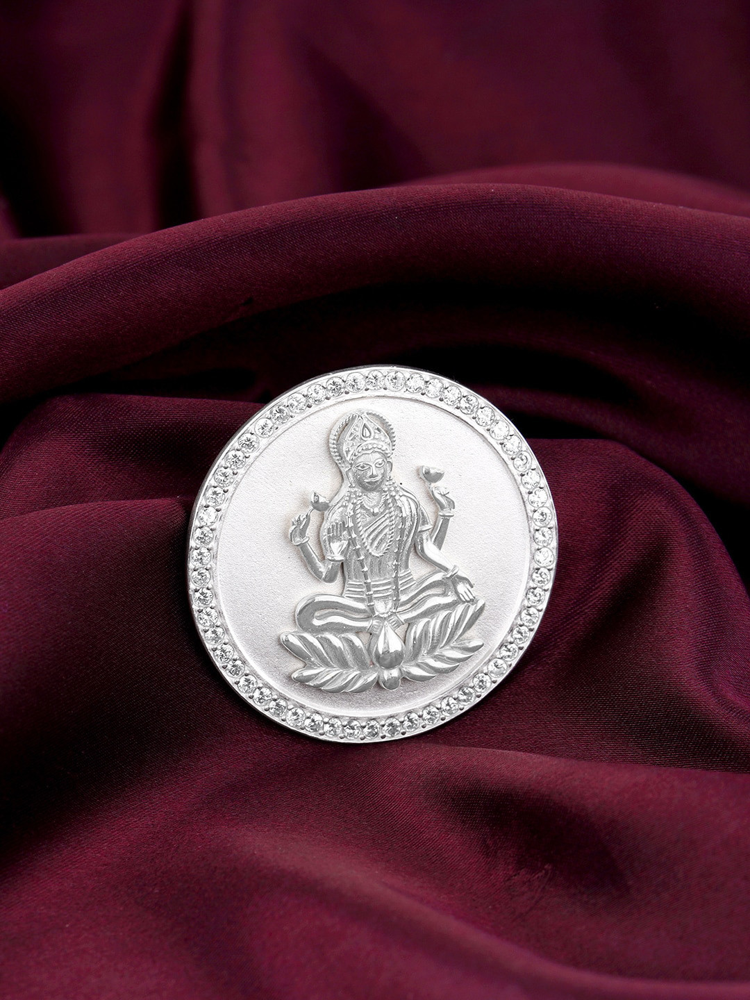 GIVA 925 Sterling Silver Lakshmi Silver Coins-10gm