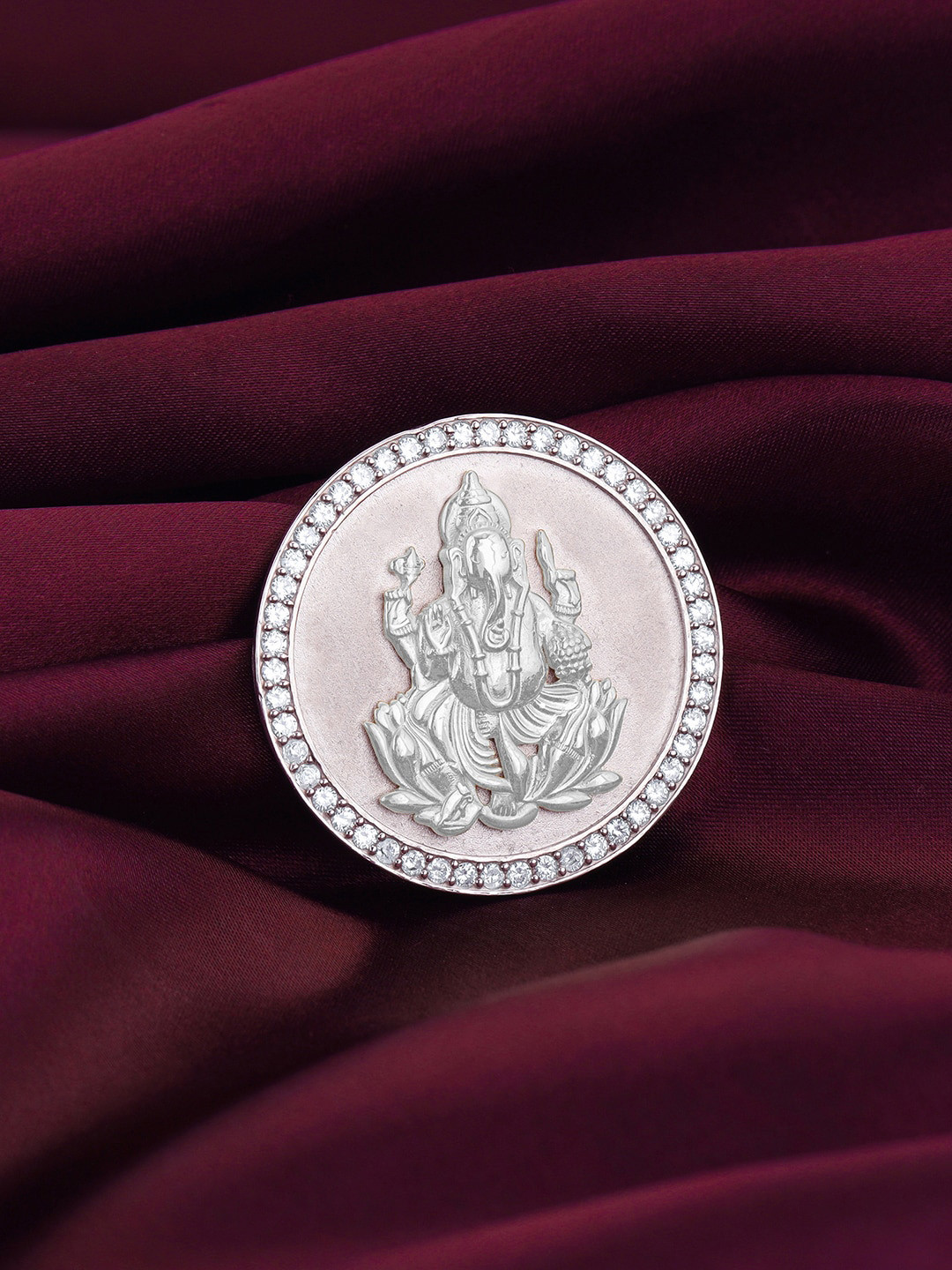GIVA 925 Sterling Silver Ganesha Silver Coins-10gm