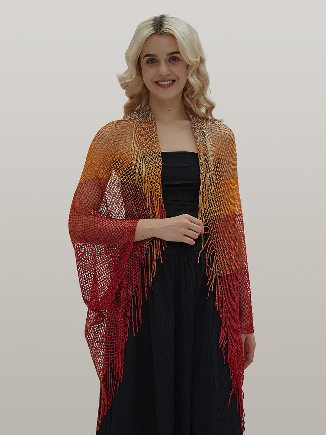 JC Collection Colourblocked Scarf