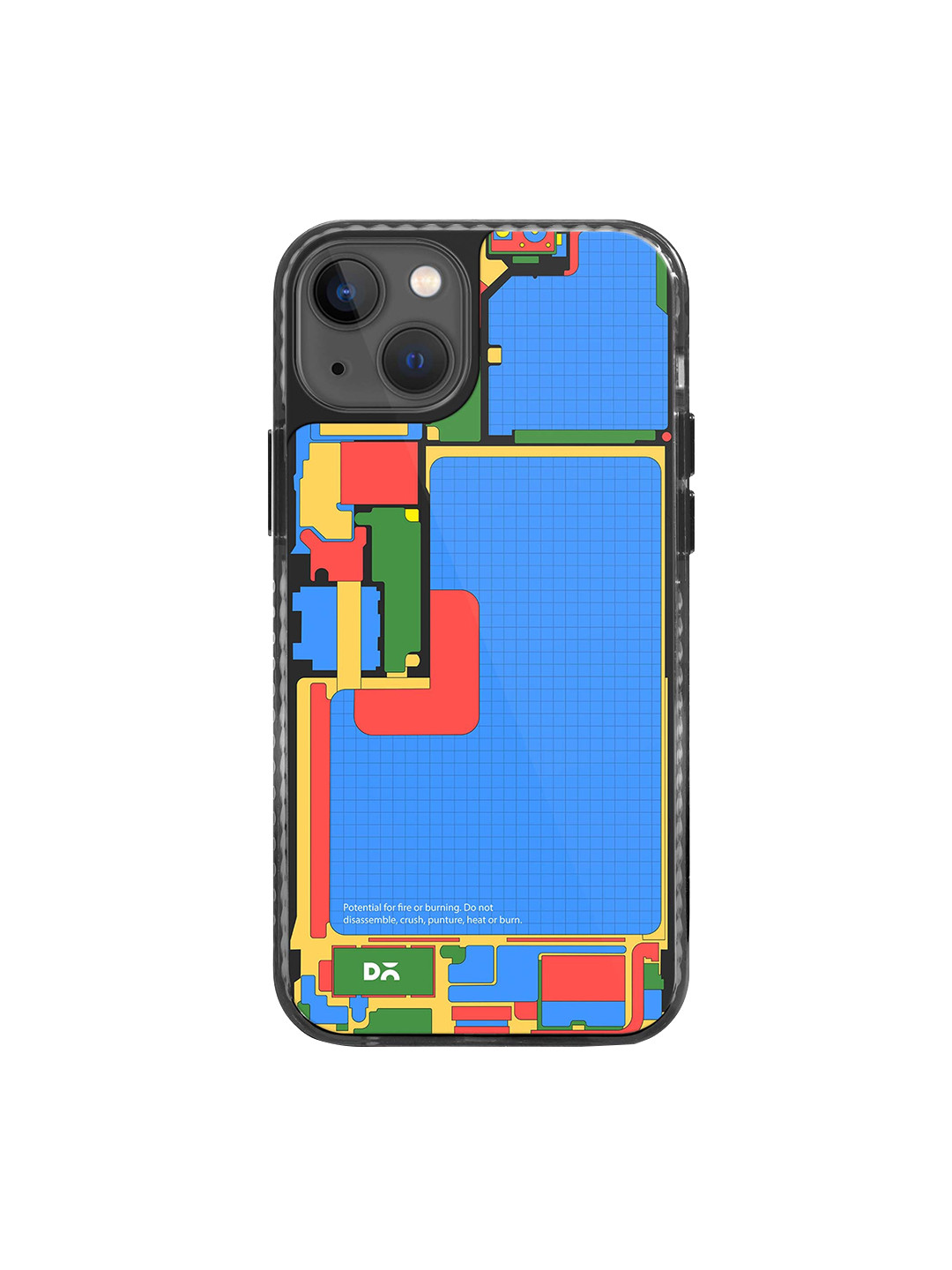 DailyObjects Printed Impact Resistant Stride 2.0 iPhone 13 Back Case