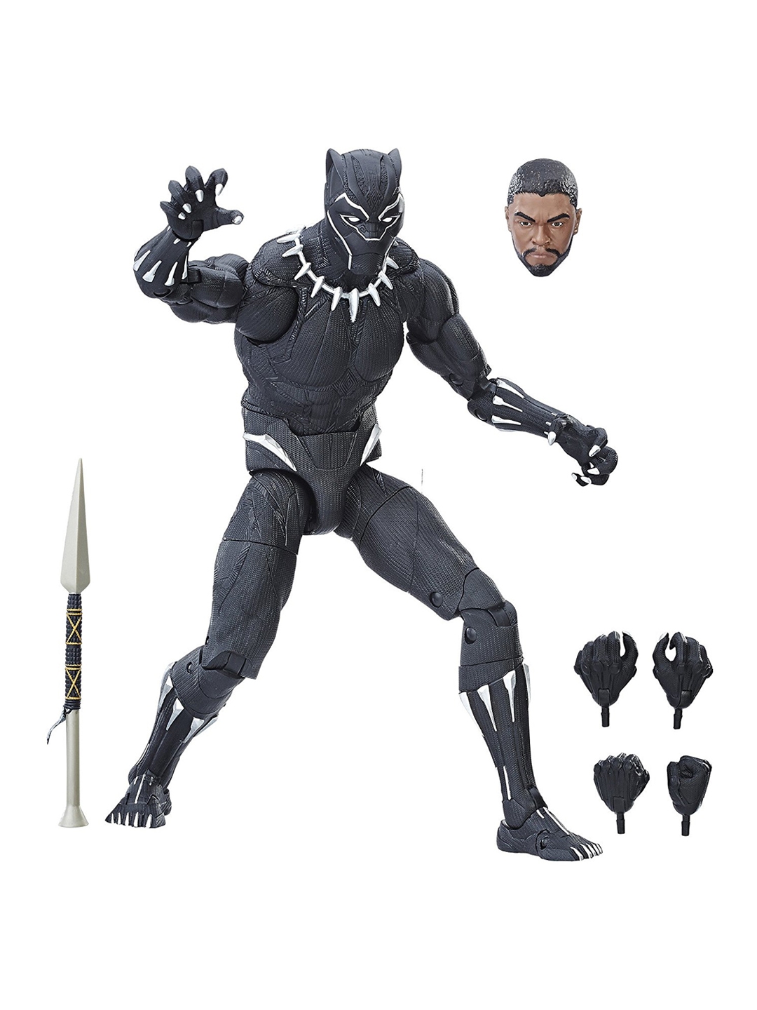 Buy Hasbro Kids Black Marvel Black Panther Action Figure & Play Set - Action  Figures And Toys for Unisex Kids 2587864