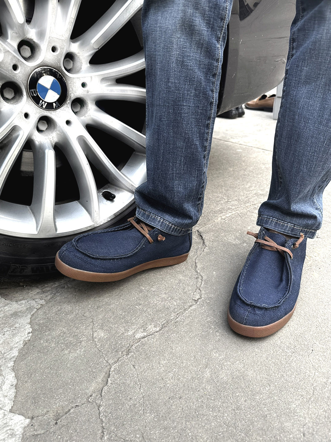 CARLO ROMANO Men Denim Lightweight Sneakers