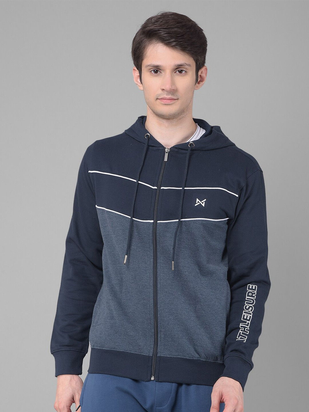Force NXT Hooded Cotton Front-Open Sweatshirt