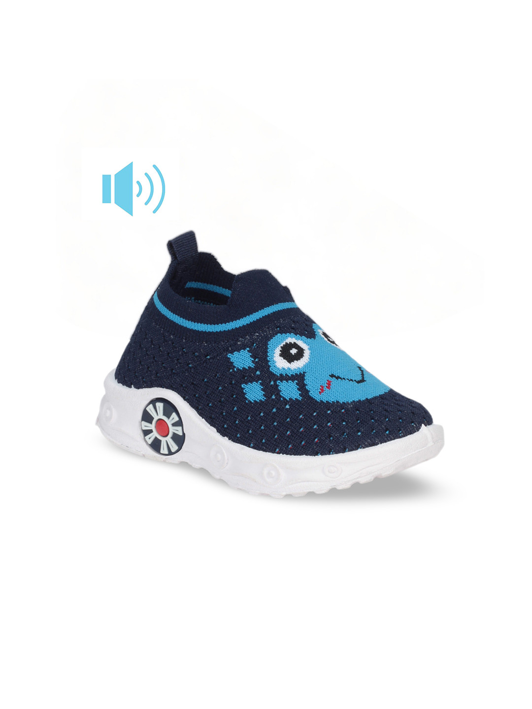 Lil Lollipop Kids Woven Design Musical Slip-On Sneakers