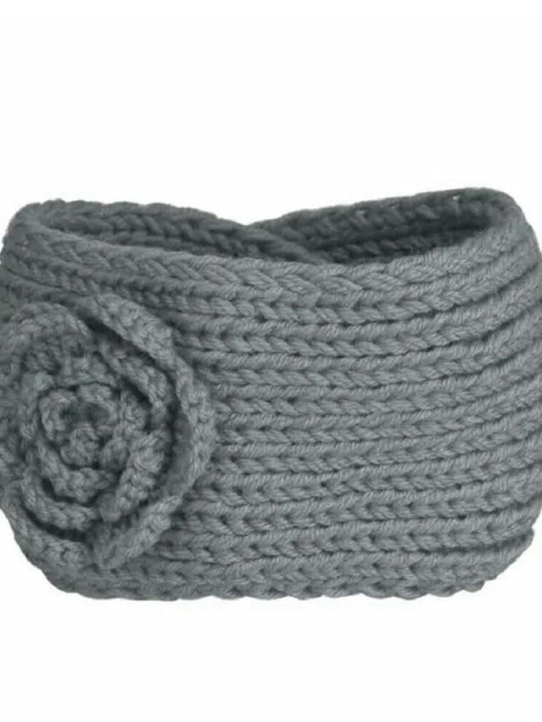 EL REGALO Floral Self Design Knitted Headband