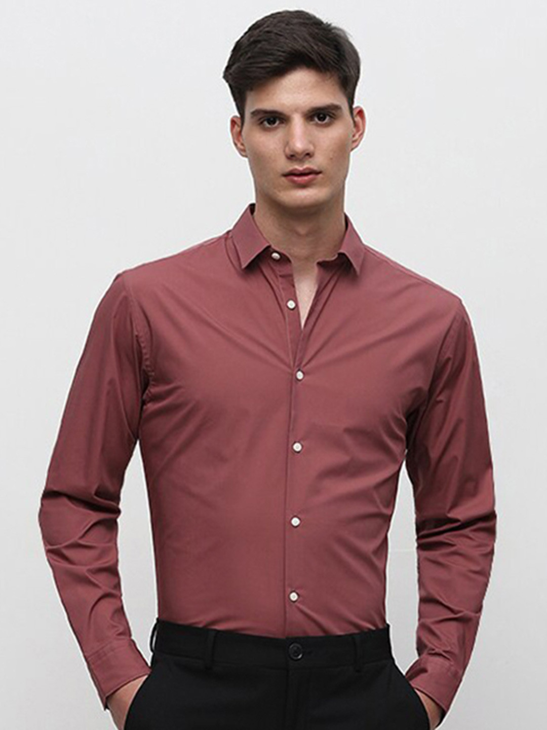 SELECTED Slim Fit Spread Collar Formal Shirt