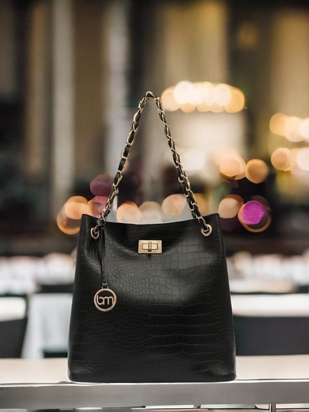 Buy Bagsy Malone Textured Structured Shoulder Bag - - Accessories for Women