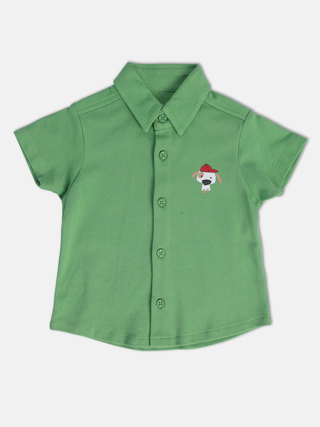 MINI KLUB Infant Boys Cotton Standard Opaque Casual Shirt