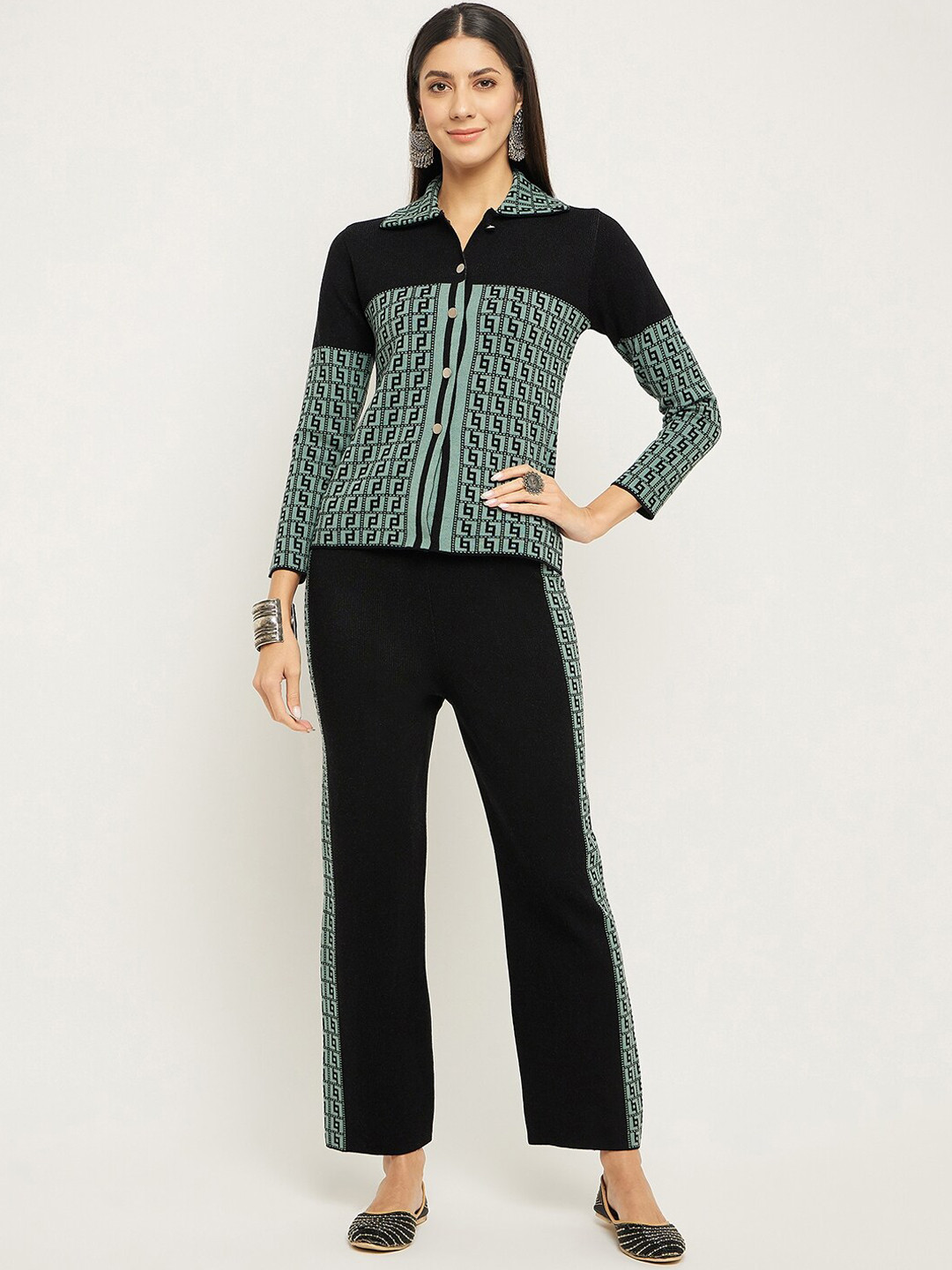 Zigo Self-Design Top With Trouser