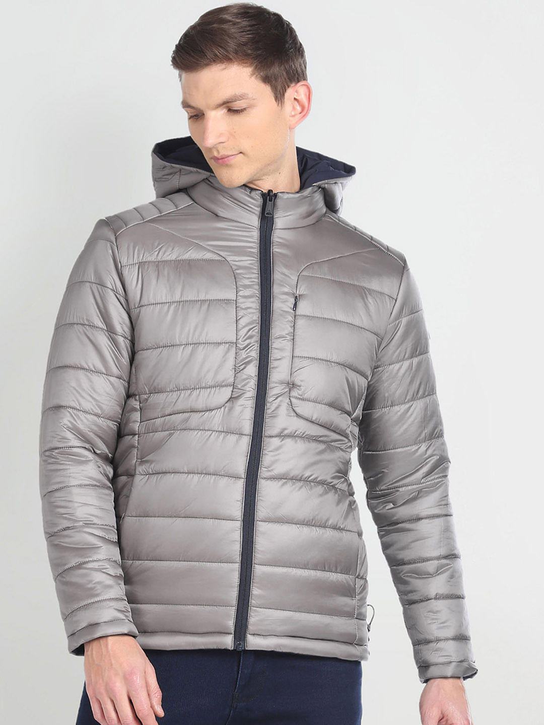 Arrow Sport Hooded Puffer Jacket