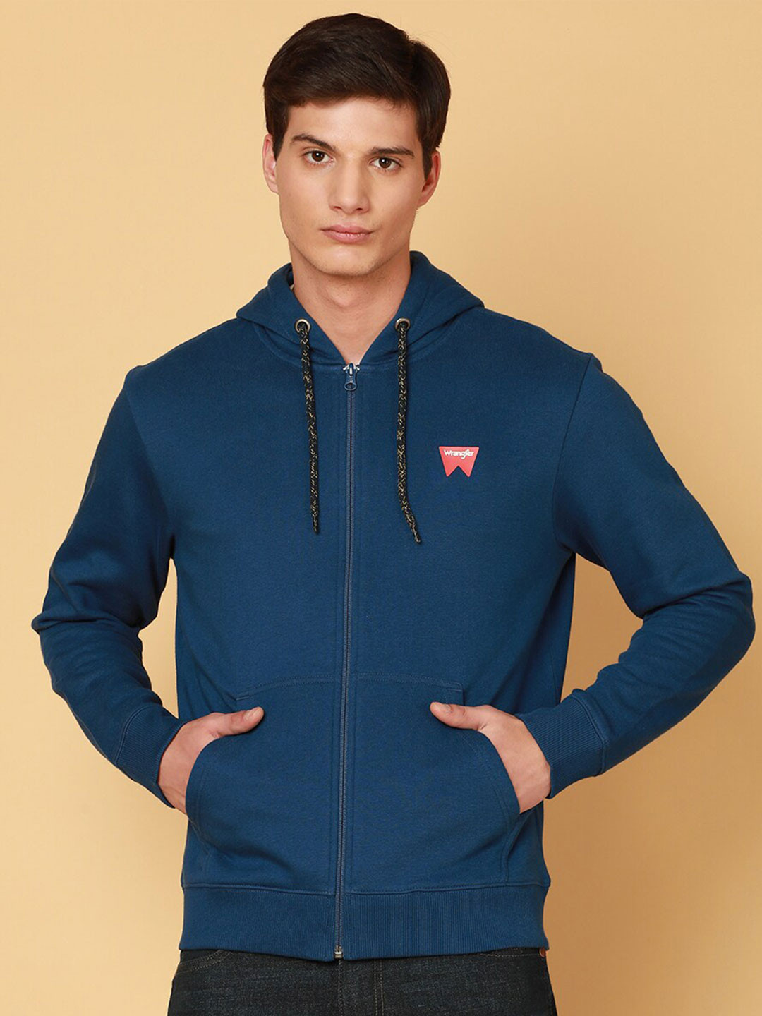 Wrangler Hooded Front Open Sweatshirt