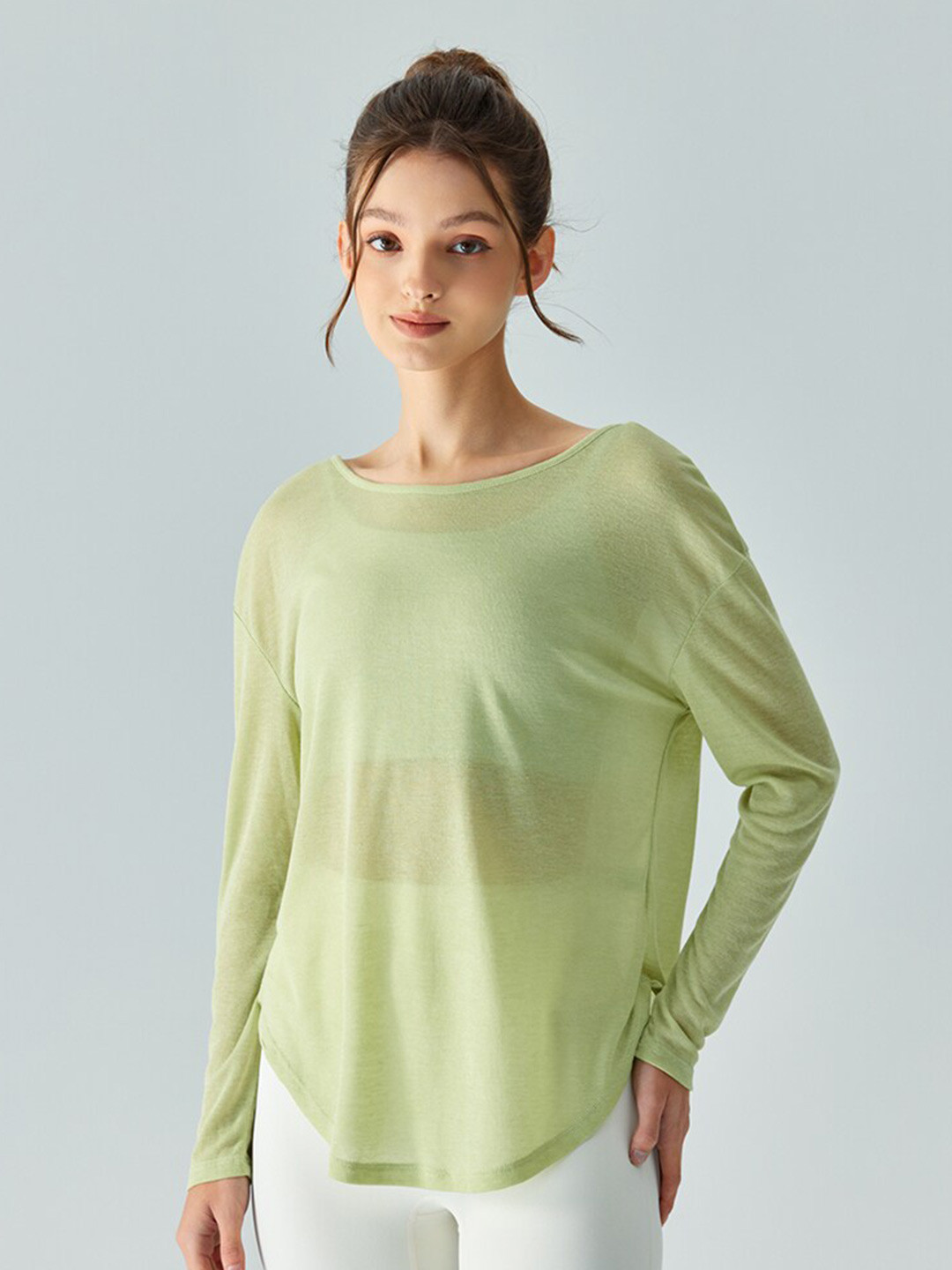 JC Collection Extended Sleeves Top