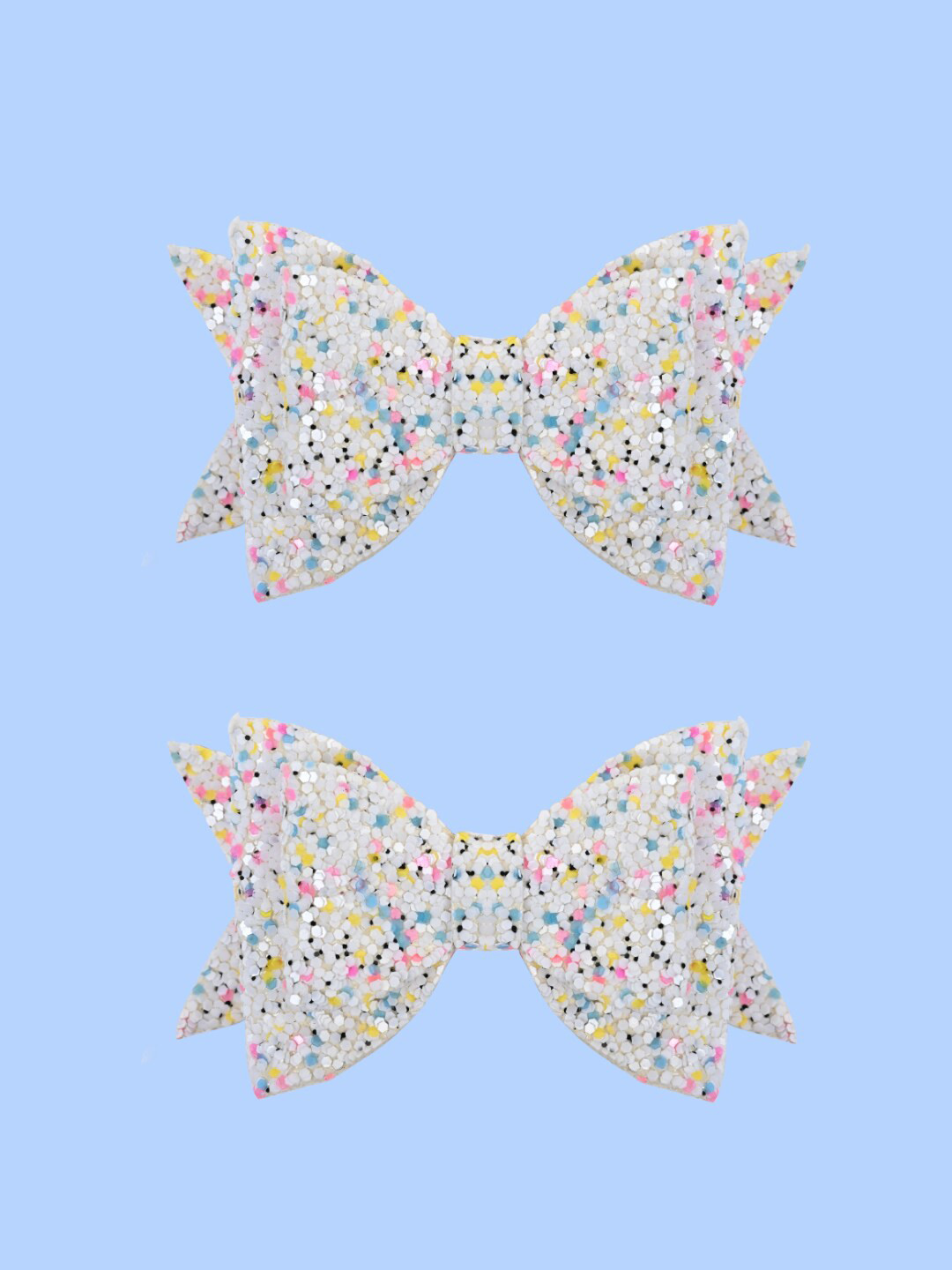 Aye Candy Girls Triple Bow Alligator Hair Clip