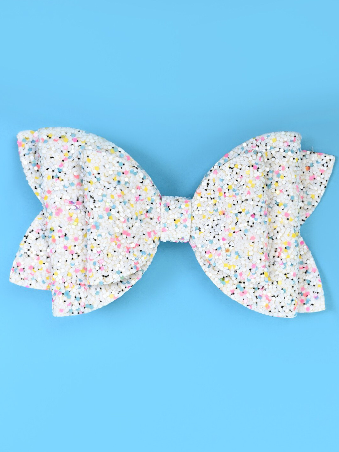 Aye Candy Girls Bow Printed Alligator Hair Clip