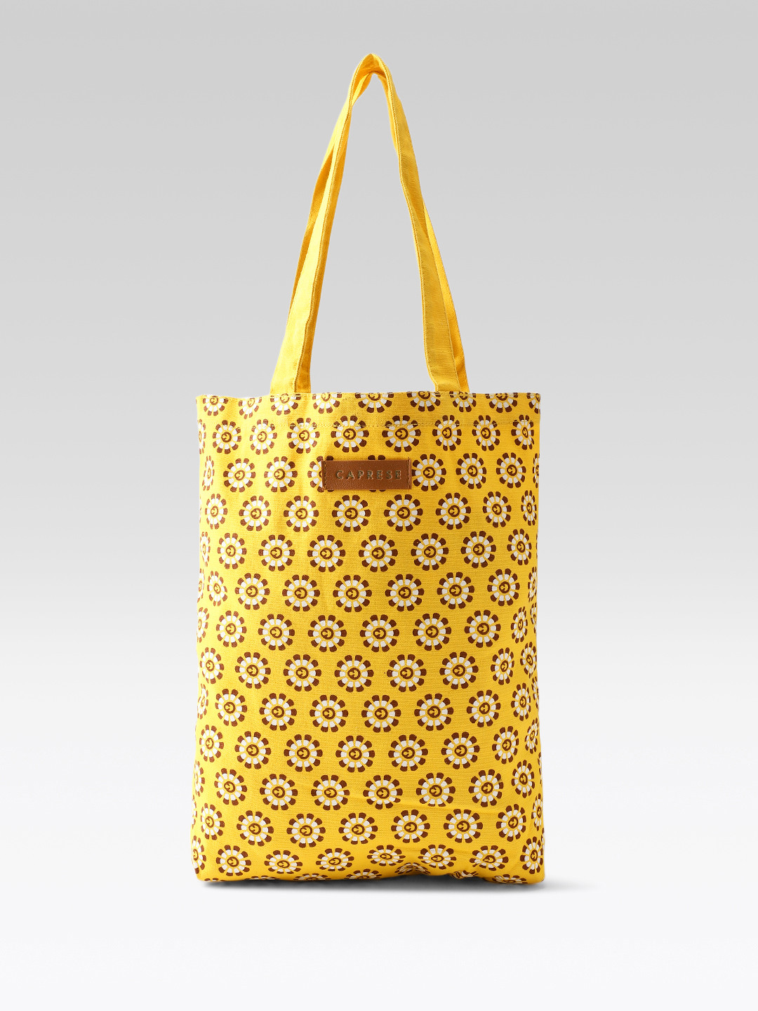 Caprese Vida Women Yellow Medium Tote Bag