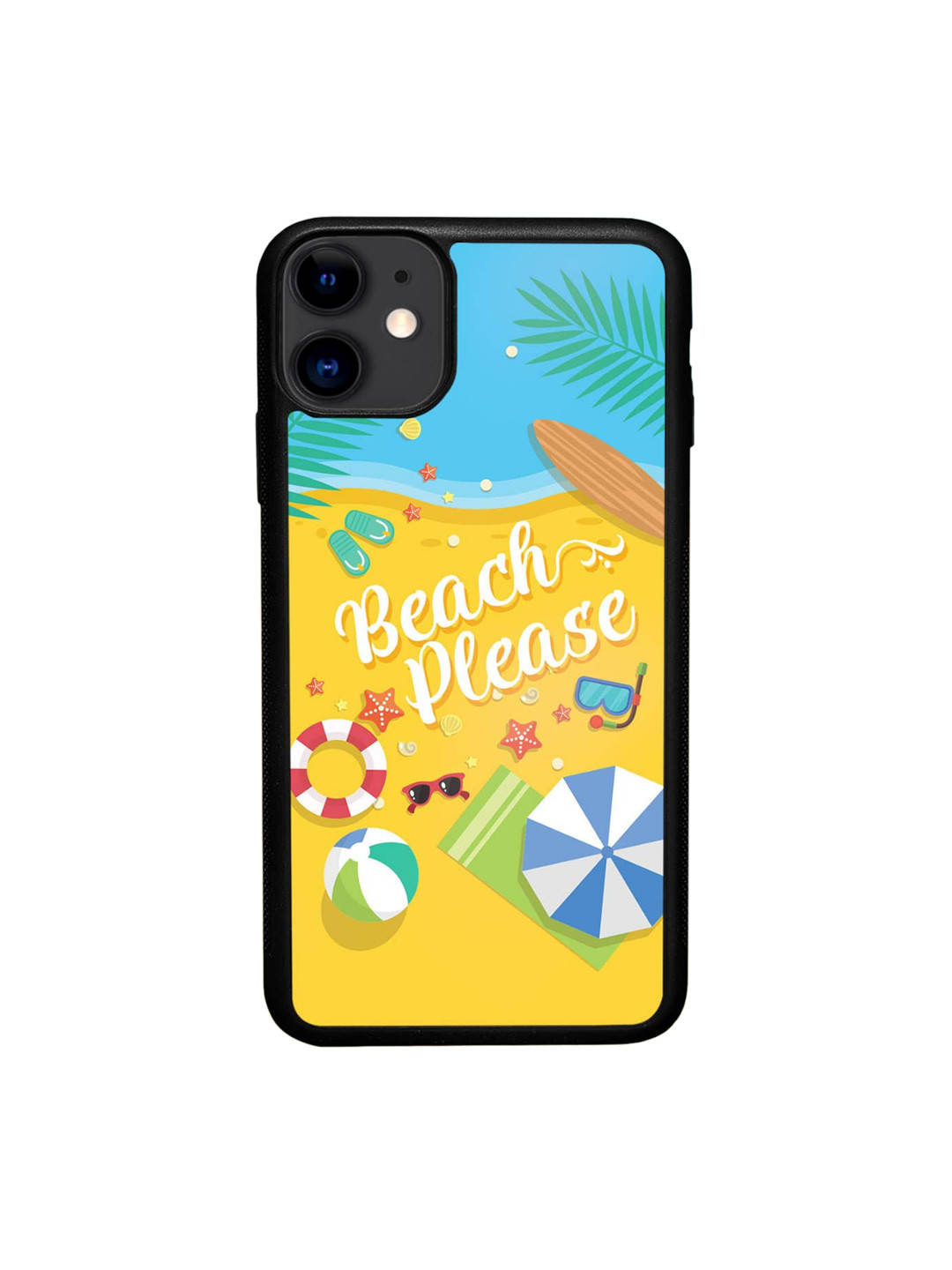 macmerise Beach Please Printed iPhone 11 Bumper Case Cover