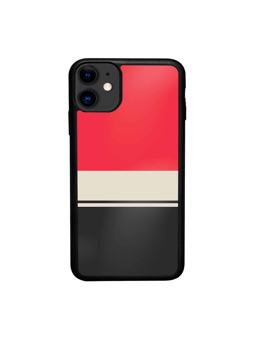 Macmerise Racercar Stripes Design Iphone 11 Phone Back Case