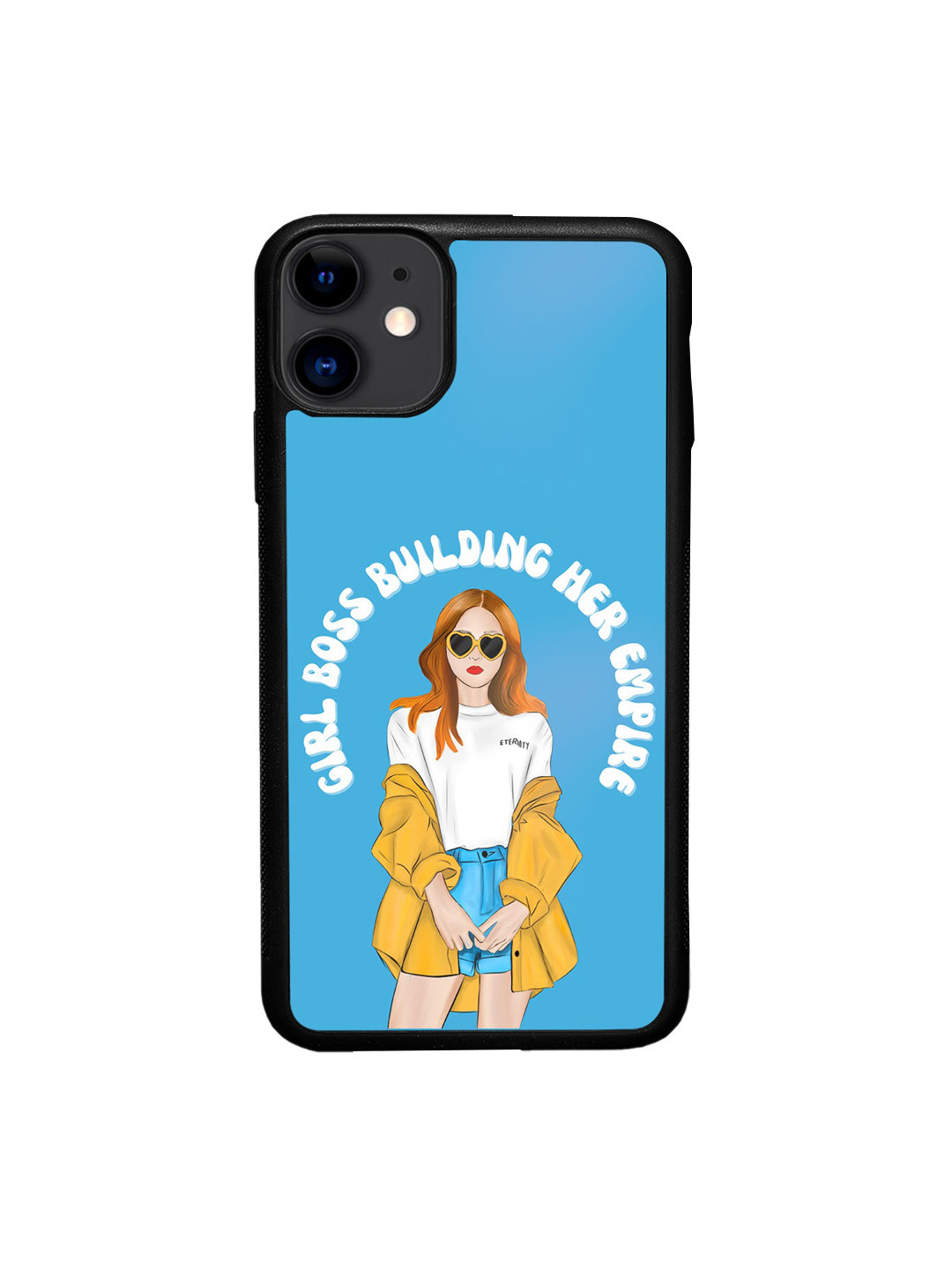 macmerise Girl Boss Building Empire IPhone 11 Bumper Case Cover