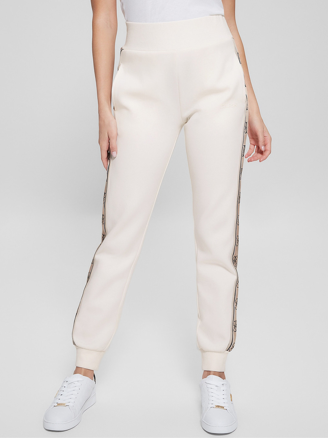 GUESS Women Slip-On Mid-Rise Joggers