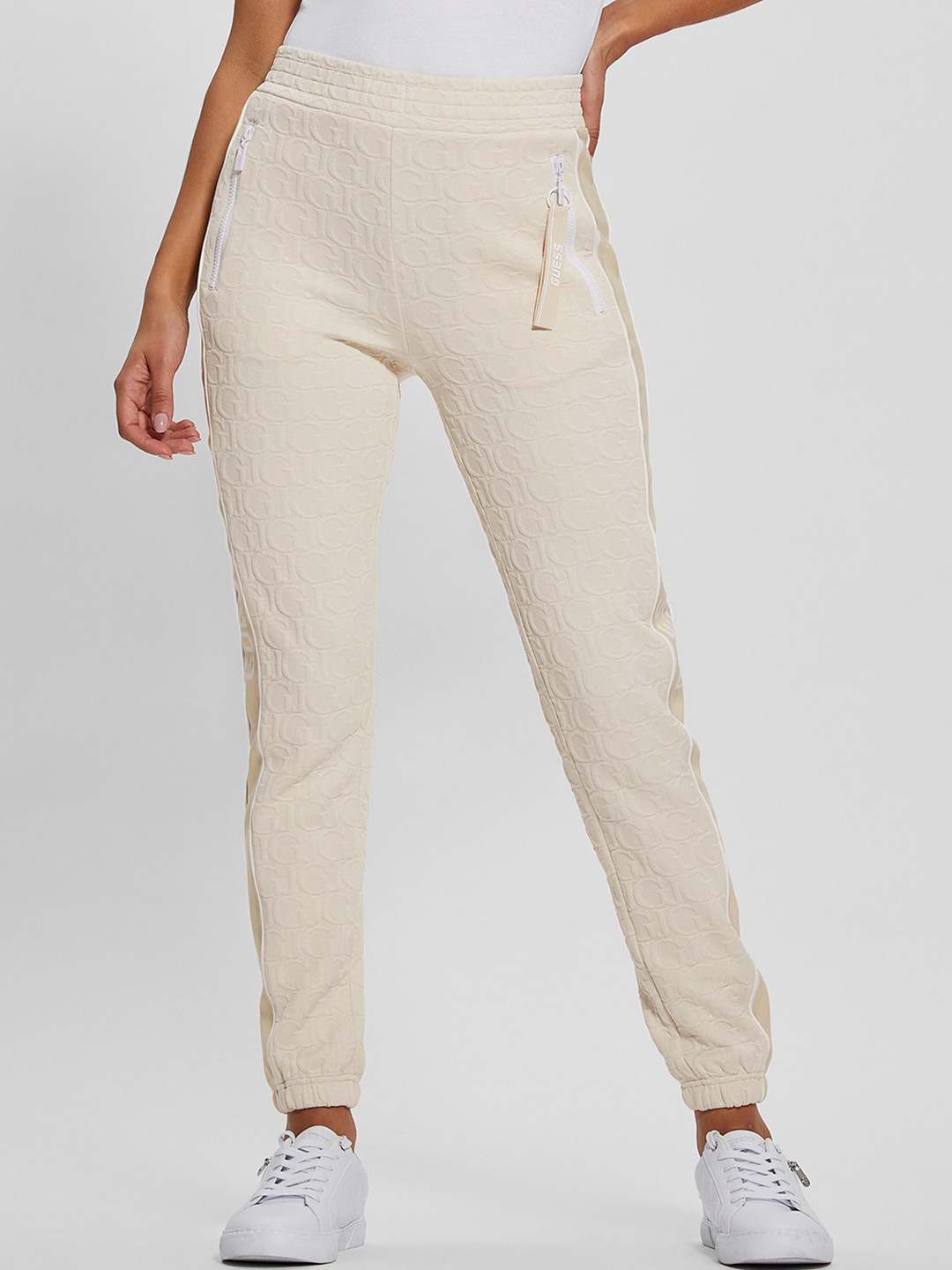 GUESS Women Brand Logo Printed Track Pant