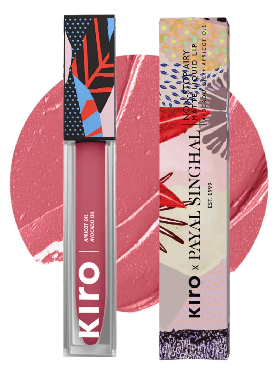 KIRO X Payal Singhal Non-stop Airy Matte Liquid Lip - 5g - Rose Blush