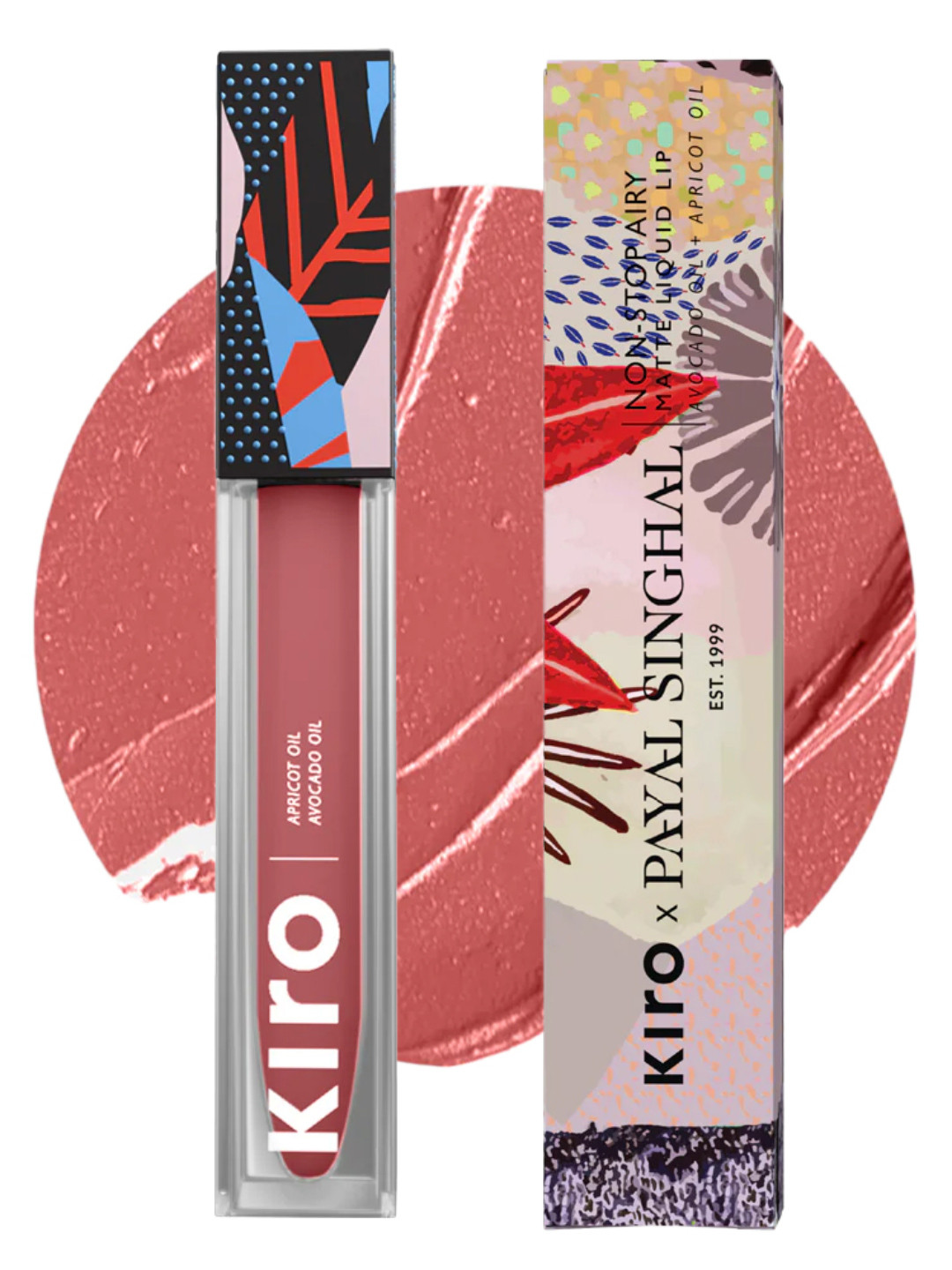 KIRO X Payal Singhal Non Stop Airy Matte Liquid Lipstick - 5ml - Pink Dawn