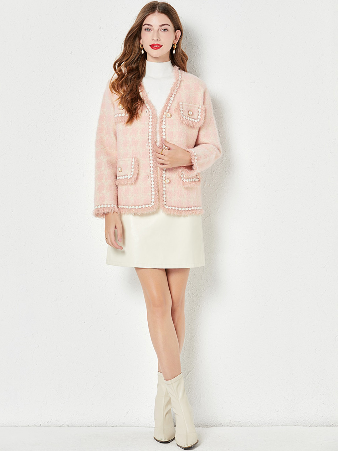 JC Collection Self Design Overcoat
