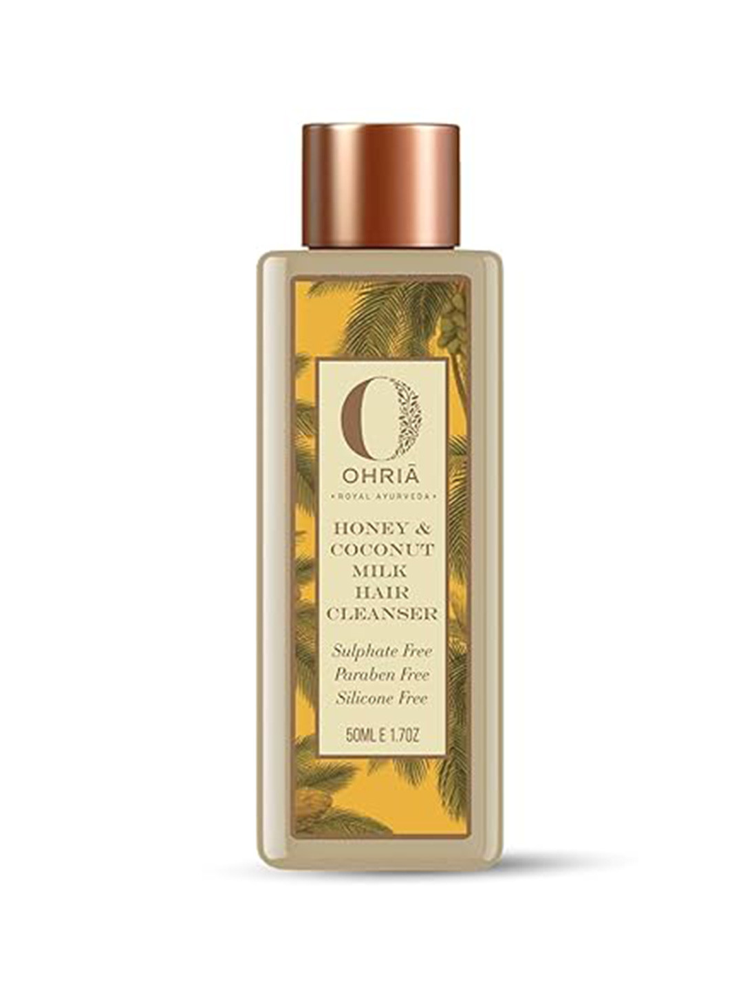 Ohria Ayurveda Honey & Coconut Milk Hair Cleanser Nourishing & Gentle 50ml