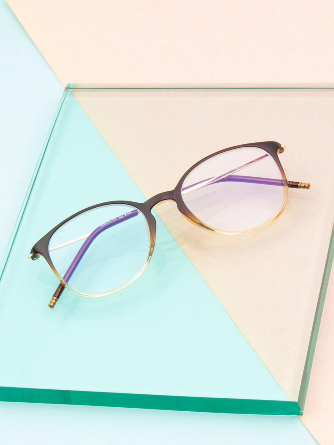 Ted Smith Unisex Full Rim Round Frames TSF-88037_C27