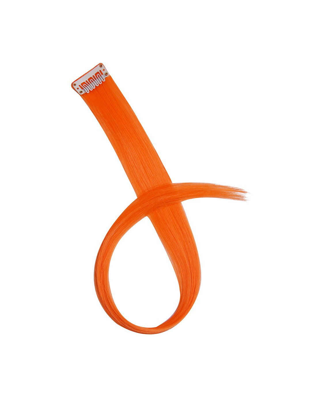 FOCALLURE Priaansha Clip-In One Piece Colorful Hair Extension - Orange 06