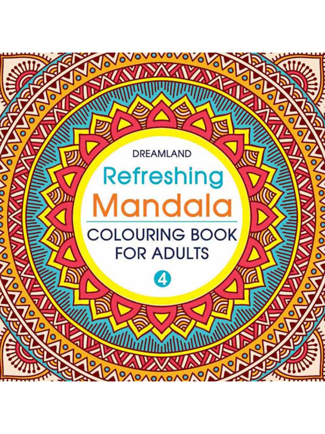 Refreshing Mandala - Colouring Book for Adults Book Part 4