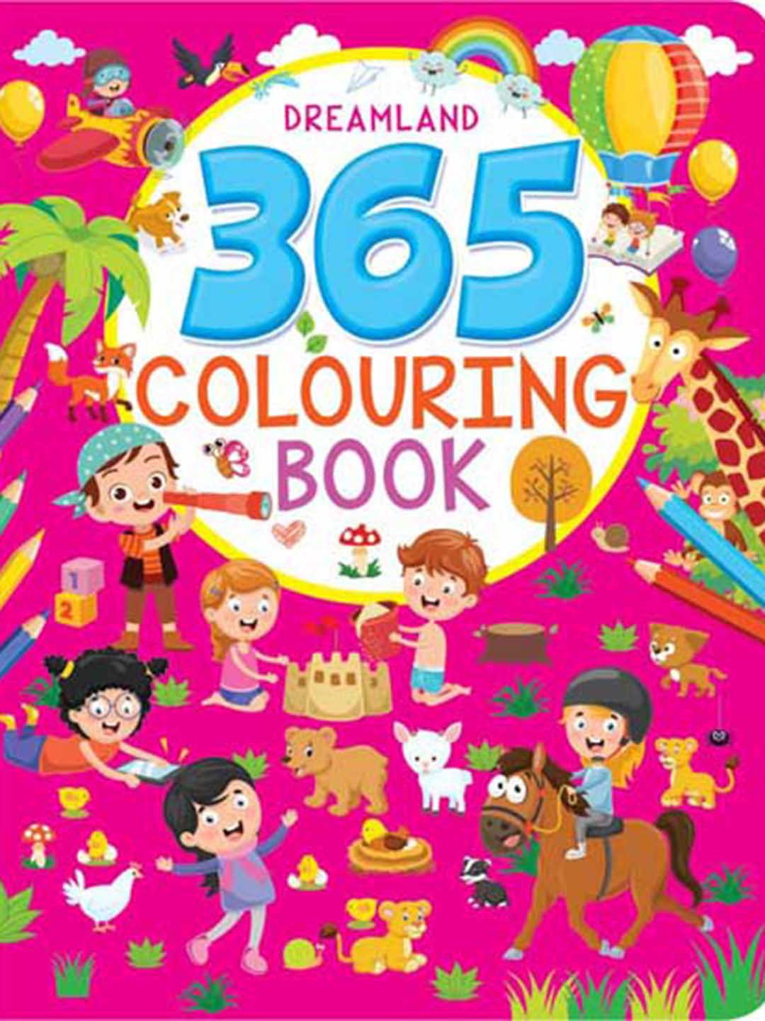 Dreamland Kids 365 Colouring Book