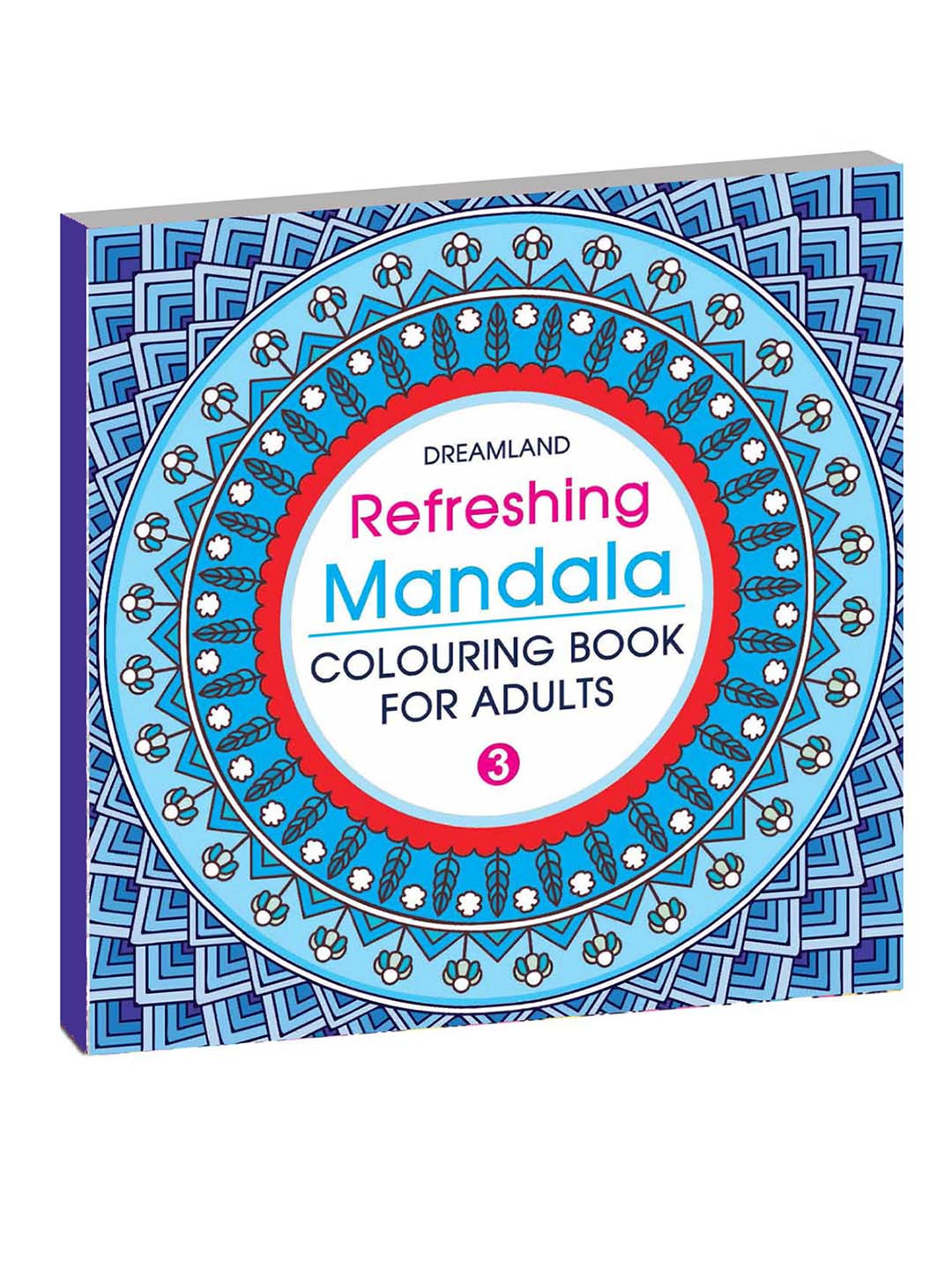 Dreamland Set Of 3 Mandala Colouring Book