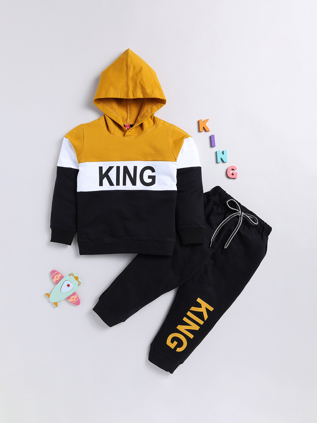 Toonyport Boys Printed Colourblocked Tracksuits