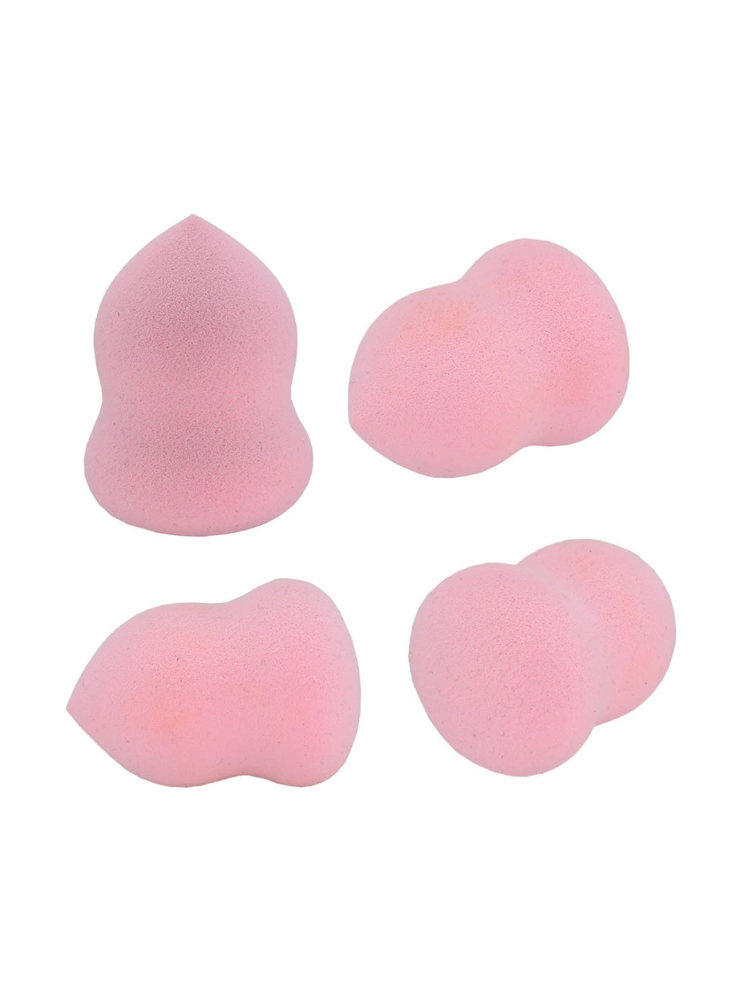 CHANDERKASH Set Of 4 Dab & Blend Beauty Makeup Sponge - Light Pink