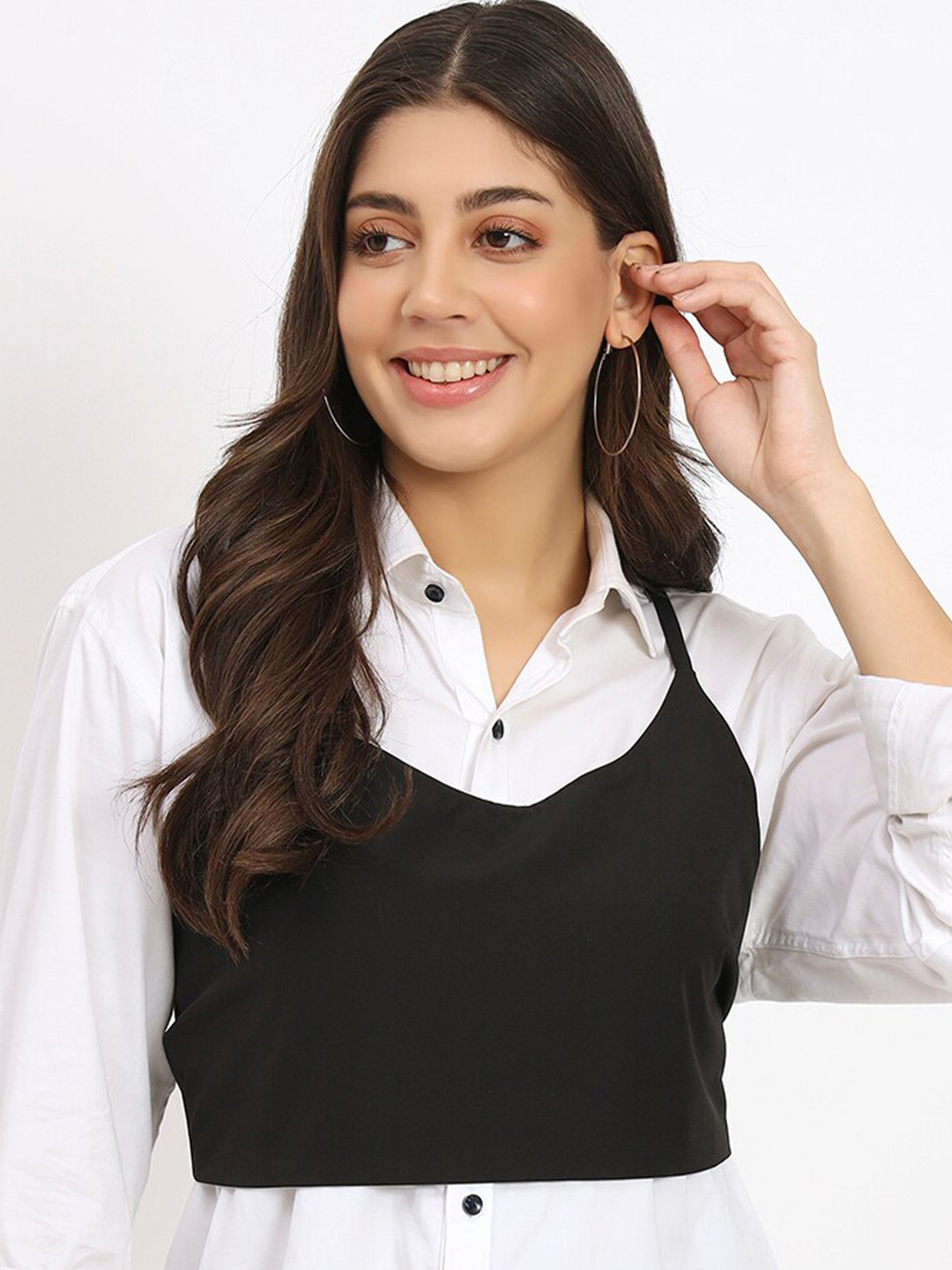 Beau Design Cotton Tank Crop Top