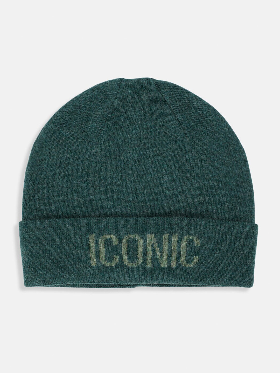 Iconic Women Printed Woollen Beanie